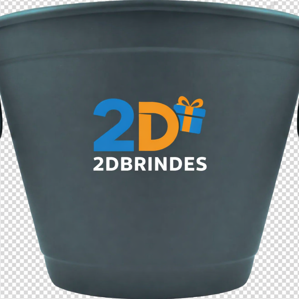 Balde Gelo Alumínio 6 Litros Personalizado